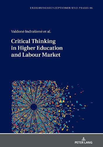 Cover image for Critical Thinking in Higher Education and Labour Market