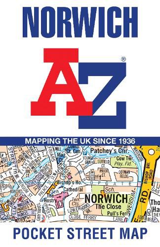 Cover image for Norwich A-Z Pocket Street Map