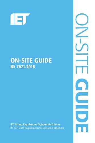 Cover image for On-Site Guide (BS 7671:2018)