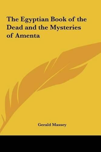 Cover image for The Egyptian Book of the Dead and the Mysteries of Amenta