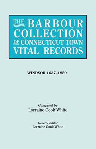 Cover image for The Barbour Collection of Connecticut Town Vital Records [Vol. 55]