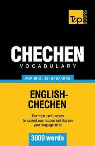 Cover image for Chechen vocabulary for English speakers - 3000 words