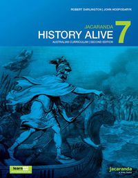 Cover image for Jacaranda History Alive 7 Australian Curriculum 2e learnON & print