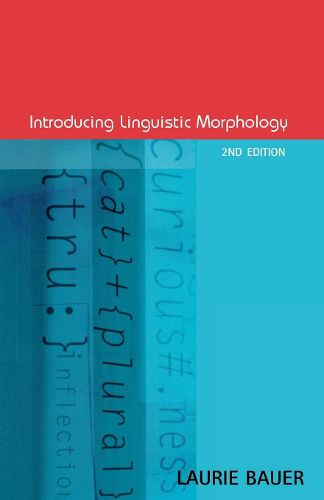 Cover image for Introducing Linguistic Morphology