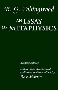 Cover image for An Essay on Metaphysics