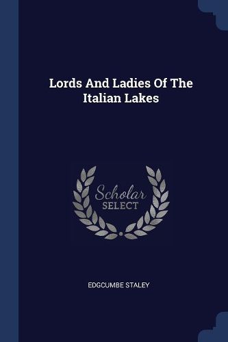 Cover image for Lords and Ladies of the Italian Lakes