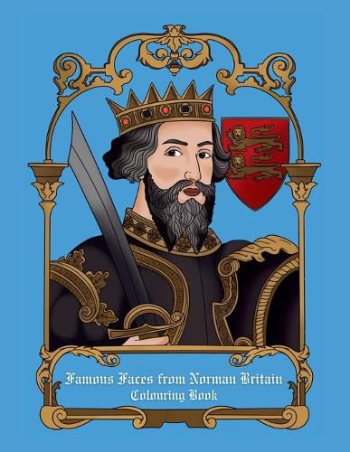 Cover image for Famous faces from Norman Britain colouring book