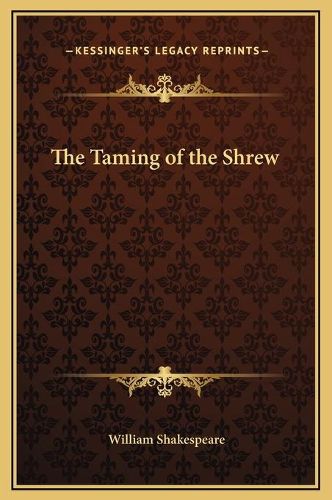 Cover image for The Taming of the Shrew