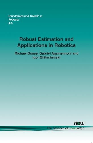 Cover image for Robust Estimation and Applications in Robotics