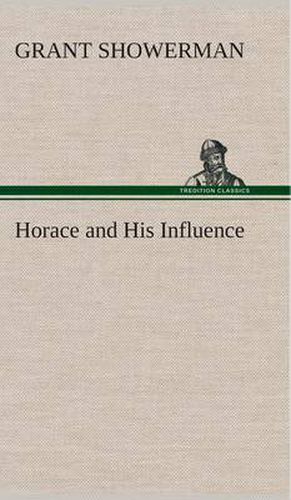 Cover image for Horace and His Influence