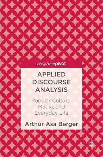 Cover image for Applied Discourse Analysis: Popular Culture, Media, and Everyday Life