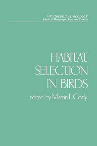 Cover image for Habitat Selection in Birds