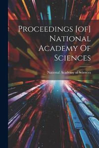 Cover image for Proceedings [of] National Academy Of Sciences