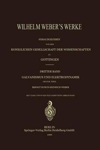 Cover image for Wilhelm Weber's Werke