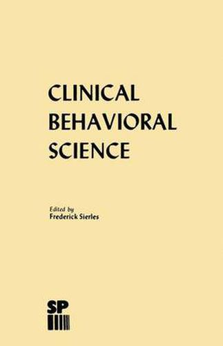 Cover image for Clinical Behavioral Science