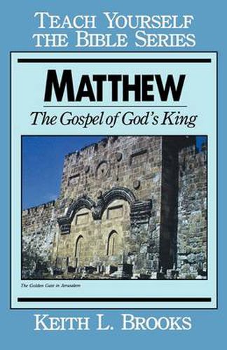 Cover image for Matthew: Gospel of God's King