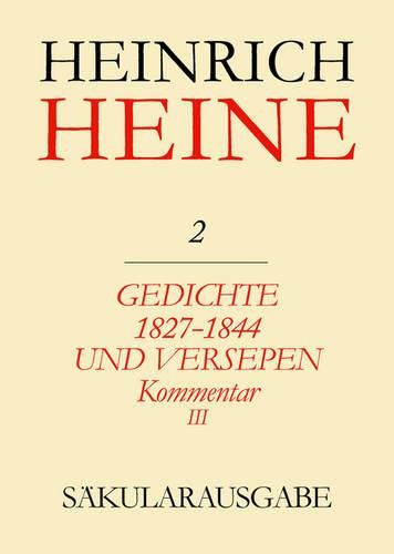 Cover image for Heinrich Heine Sakularausgabe B 2kiii