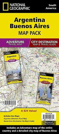 Cover image for Argentina, Buenos Aires, Map Pack Bundle: Travel Maps International Adventure/Destination Map