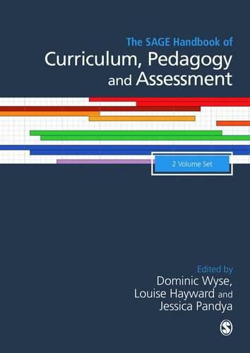 Cover image for The SAGE Handbook of Curriculum, Pedagogy and Assessment