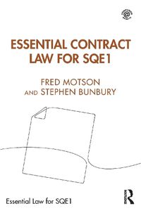 Cover image for Essential Contract Law for SQE1