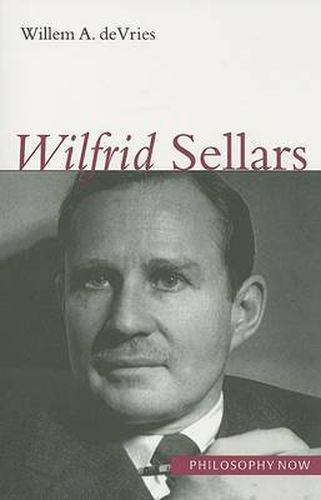 Cover image for Wilfrid Sellars