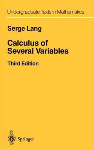 Cover image for Calculus of Several Variables