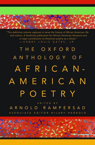 Cover image for The Oxford Anthology of African-American Poetry