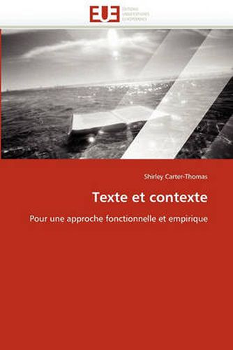 Cover image for Texte Et Contexte