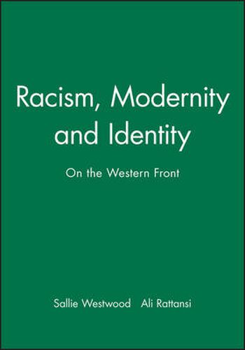 Cover image for Racism, Modernity and Identity: On the Western Front