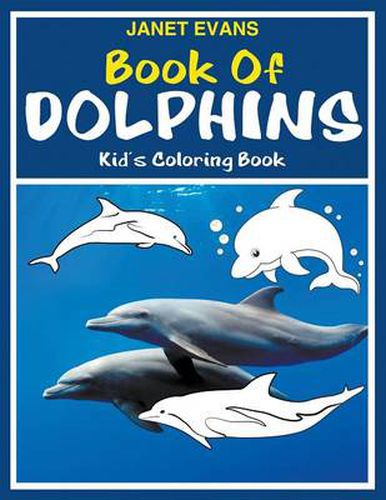 Cover image for Book of Dolphins: Kid's Coloring Book