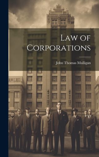 Cover image for Law of Corporations