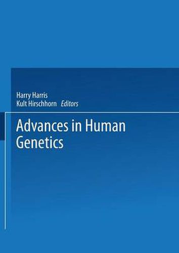 Cover image for Advances in Human Genetics