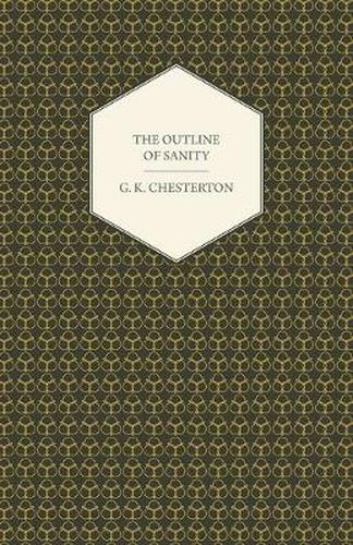 Cover image for The Outline of Sanity