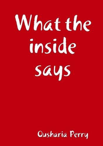 Cover image for What the inside says