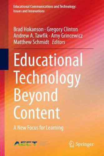 Cover image for Educational Technology Beyond Content: A New Focus for Learning