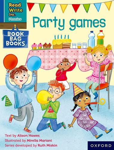 Cover image for Read Write Inc. Phonics: Party games (Blue Set 6 Book Bag Book 7)