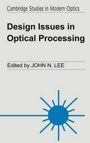 Cover image for Design Issues in Optical Processing