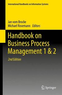 Cover image for Handbook on Business Process Management 1 & 2