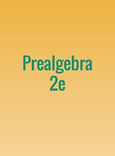 Prealgebra 2e