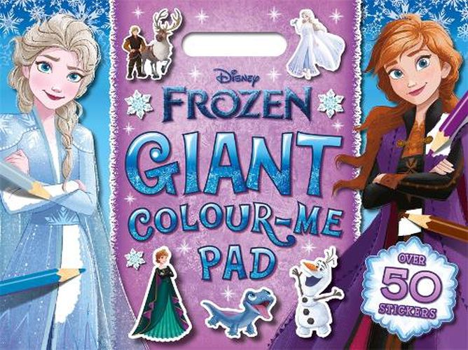 Cover image for Disney Frozen: Giant Colour Me Pad