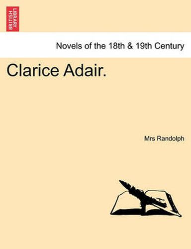 Cover image for Clarice Adair.