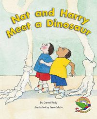 Cover image for Nat and Harry Meet a Dinosaur