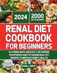Cover image for Renal Diet Cookbook for Beginners 2024