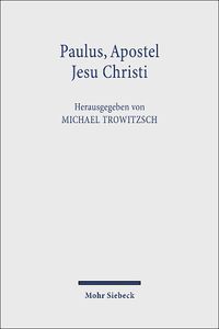 Cover image for Paulus, Apostel Jesu Christi: Festschrift fur Gunter Klein zum 70.Geburtstag