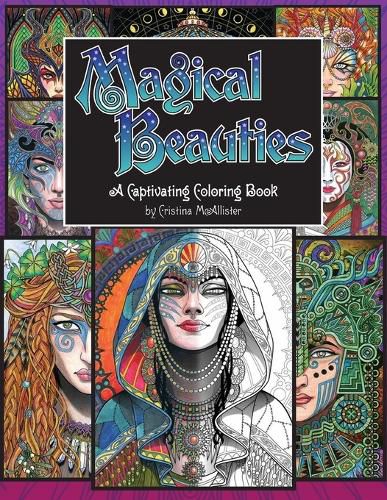 Cover image for Magical Beauties: A Captivating Coloring Book