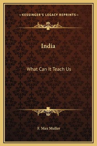 Cover image for India: What Can It Teach Us