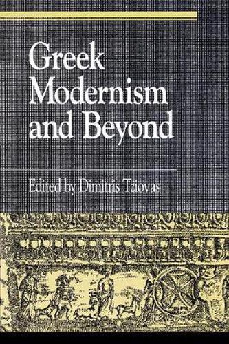 Cover image for Greek Modernism and Beyond