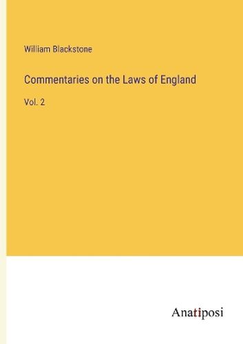 Commentaries on the Laws of England