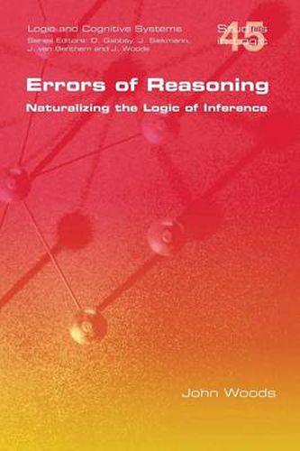 Cover image for Errors of Reasoning. Naturalizing the Logic of Inference