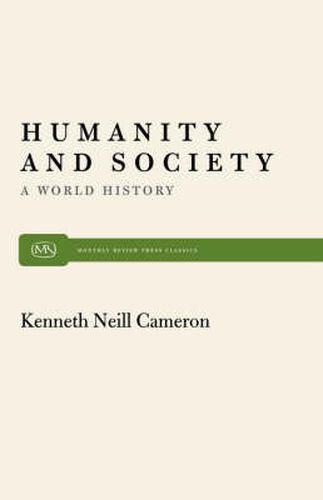 Cover image for Humanity and Society: A World History